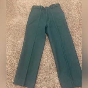 Vintage CC Filson Dark Green Wool Panta
